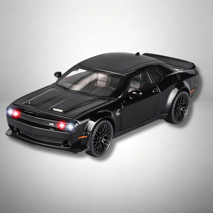 Hellcat Alloy Model Car with Engine Sounds - 1:32 Scale Diecast, Gift for Men