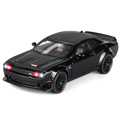 Hellcat Alloy Model Car with Engine Sounds - 1:32 Scale Diecast, Gift for Men