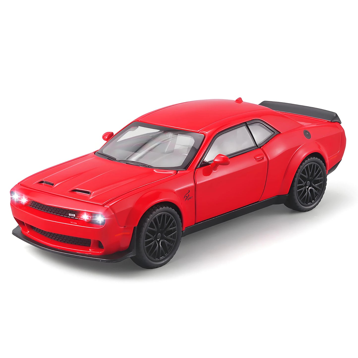 Hellcat Alloy Model Car with Engine Sounds - 1:32 Scale Diecast, Gift for Men