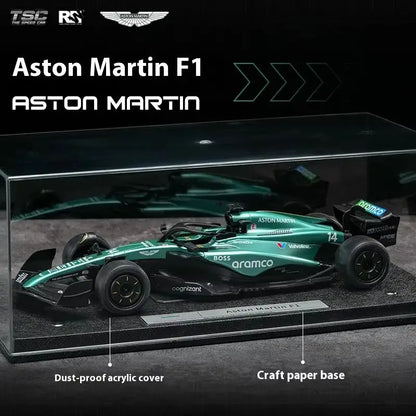 Tsc Speed Card 1-18 Aston Martin F1 Racing Alloy Car Model Simulation Collection Ornament Model Gift Male