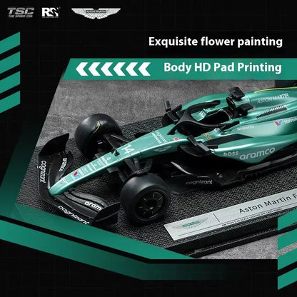 Tsc Speed Card 1-18 Aston Martin F1 Racing Alloy Car Model Simulation Collection Ornament Model Gift Male